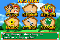 Mario Golf Advance Tour [Not for Resale] screenshot 4 for GameBoy Advance